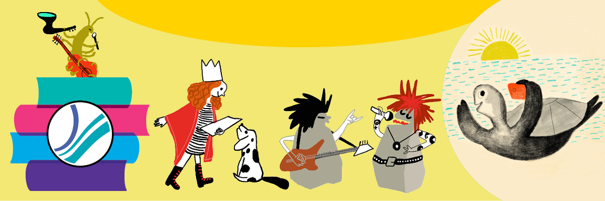 A header image of illustrations for the TD Summer Reading Club at the Ottawa Public Library,